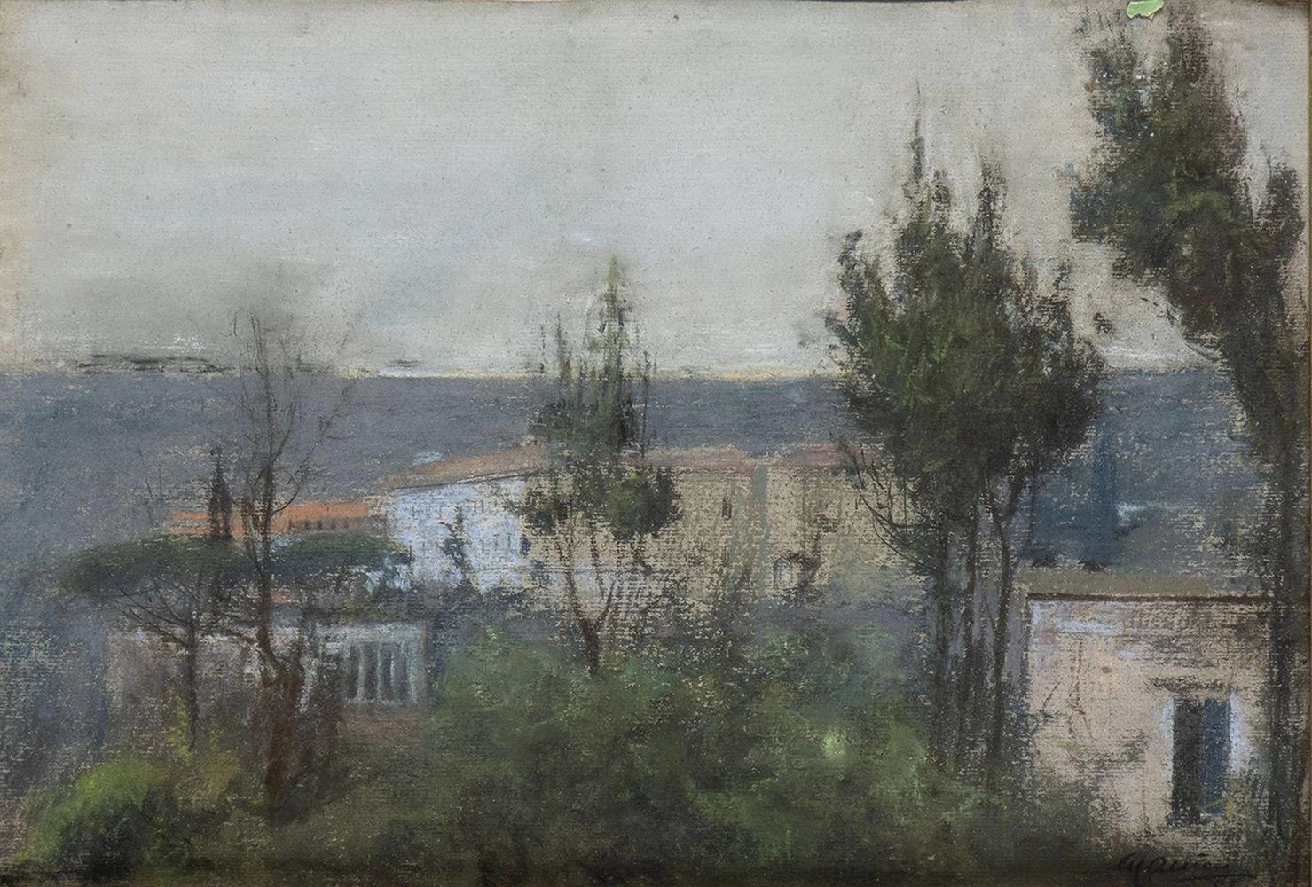 Paesaggio con vista mare